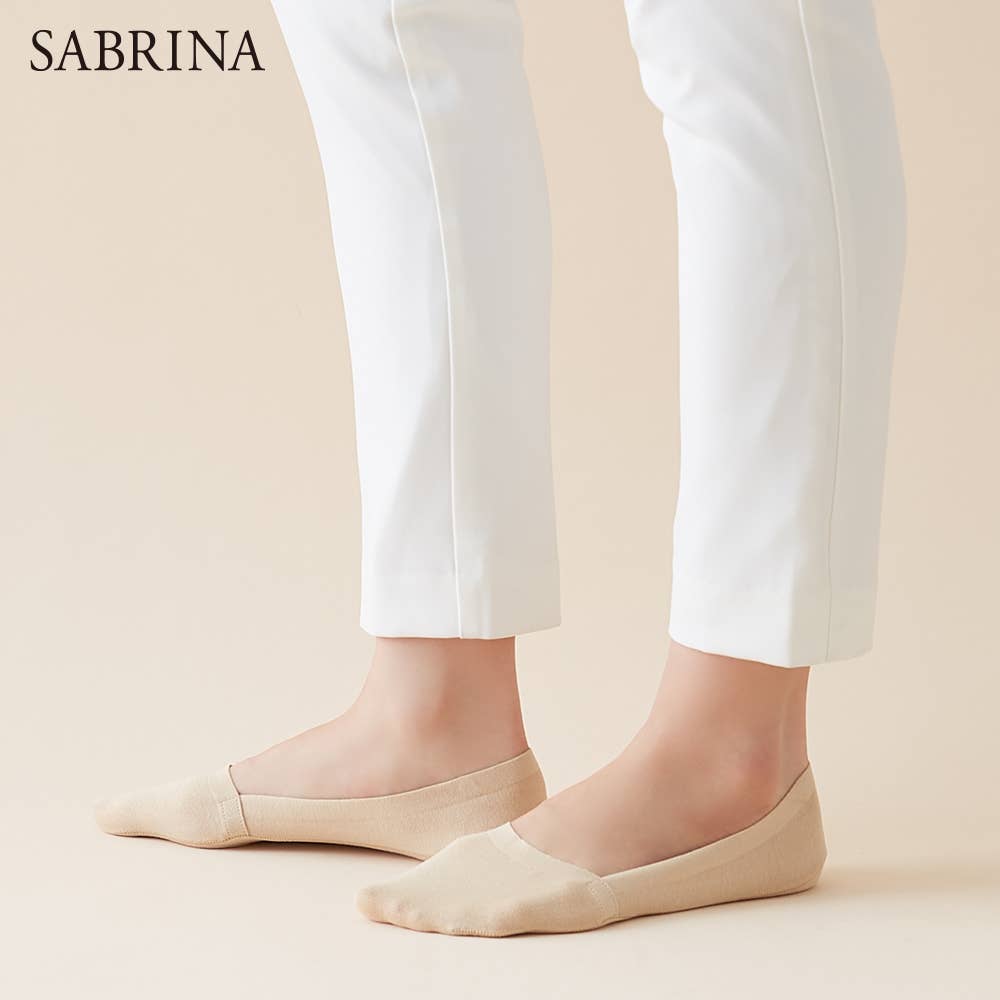 【ネット限定お得3足セット】つま先縫い目なし・綿混深履きフットカバー